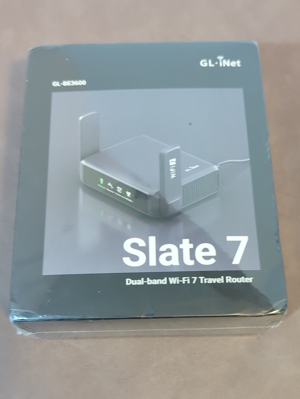 New Slate 7 Dual Band WiFi Travel Router Model GL-BE3600 New In Package GL-inet